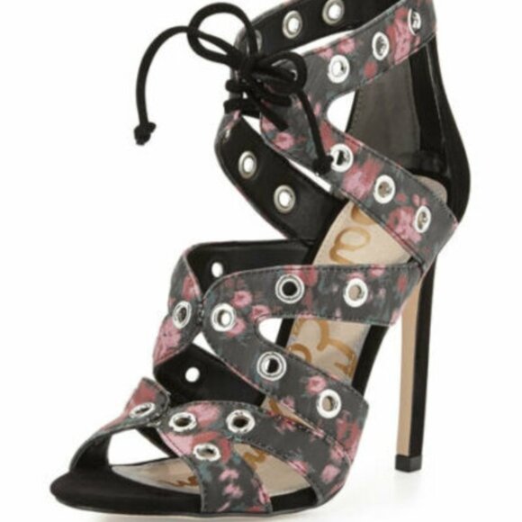 Sam Edelman Shoes - Sam Edelman Phoebe Floral Print Strappy Sandal 10